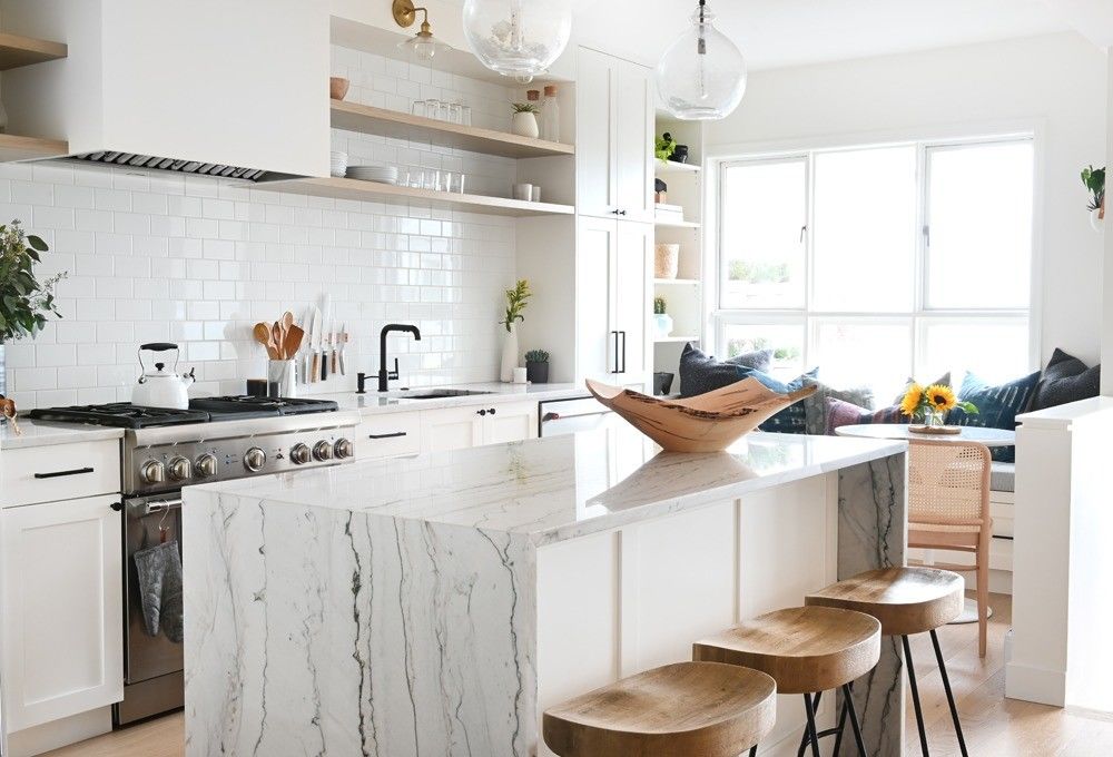 Moderno design cucina esterna armadietto di dispensa in colore nero con Bar e Blum hardware
