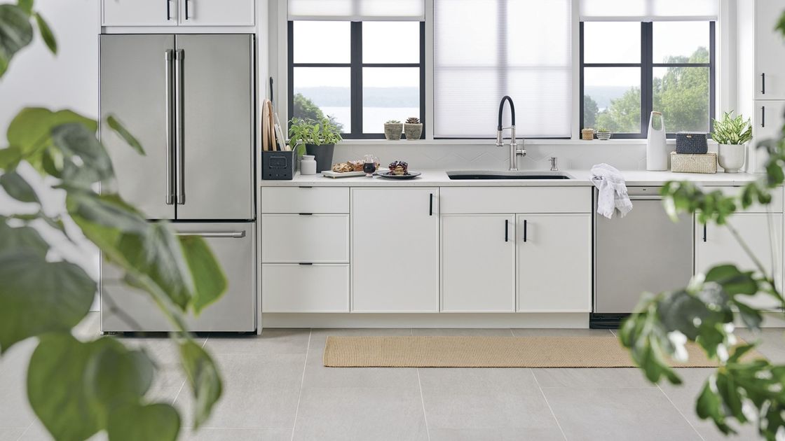 Armadi da cucina in fibra 3D acrilica ad alto lucido di barra blu altamente ODM / OEM per lo stile moderno