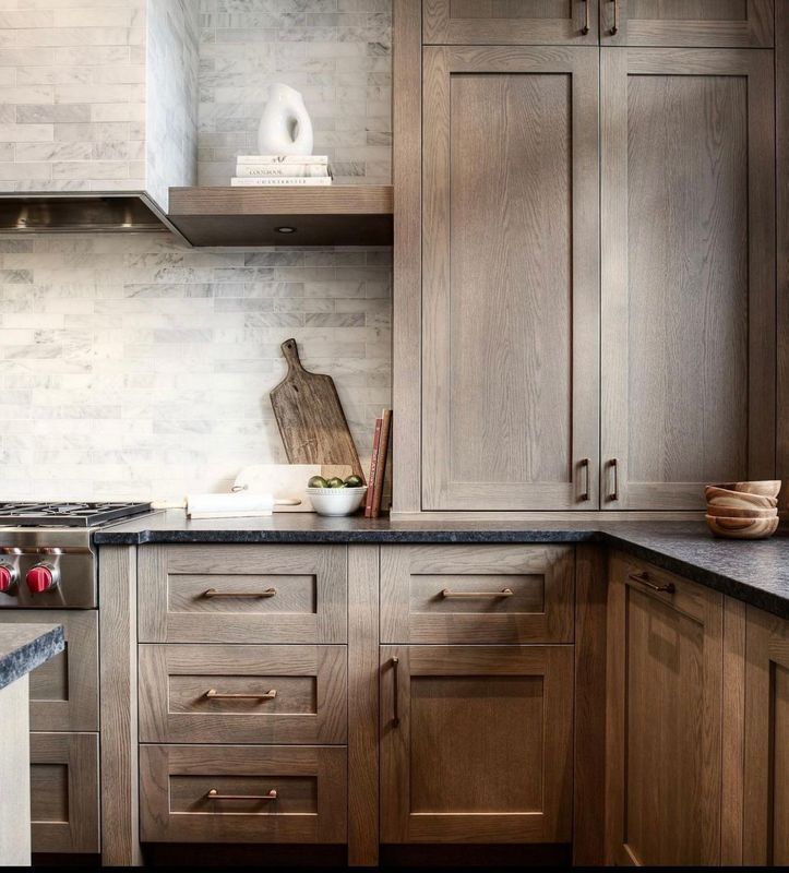 2024 Easy Clean Color Shaker personalizzato Smart Wood Kitchen Cabinet con stile moderno