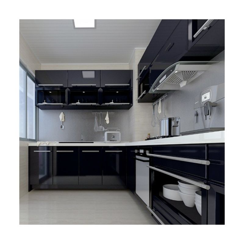 Il design della porta in lacca moderna di YALIG per armadi di cucina in legno impermeabile e ignifuge