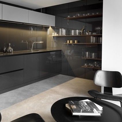 Il design della porta in lacca moderna di YALIG per armadi di cucina in legno impermeabile e ignifuge