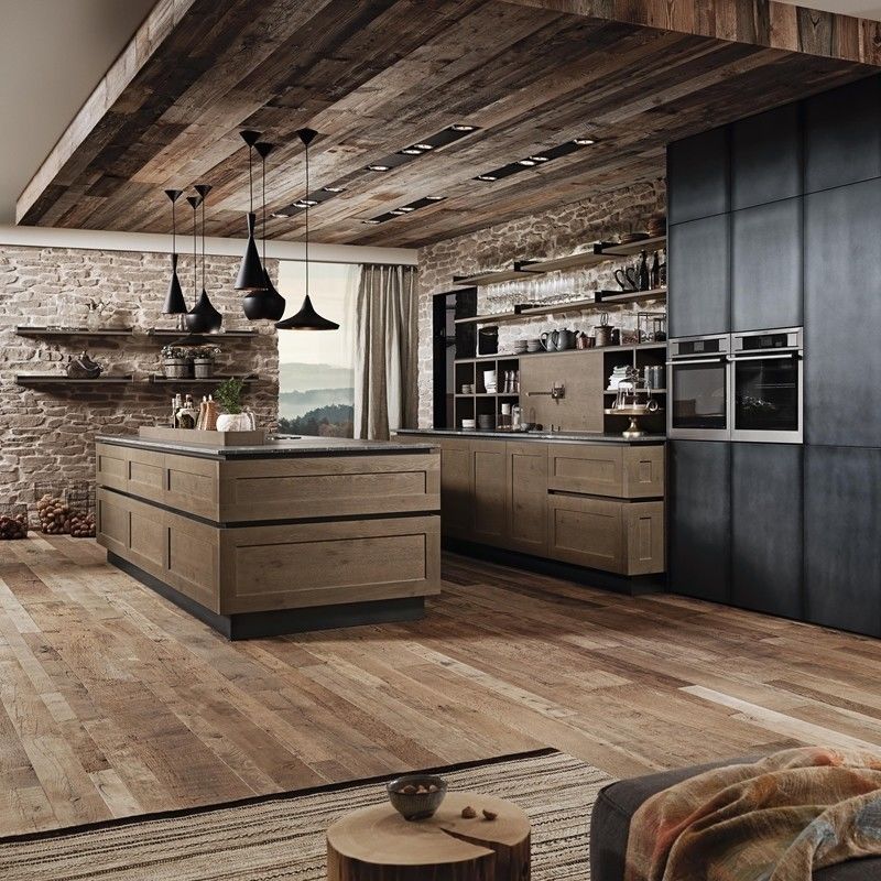 YALIG Arredamento da cucina in melamina Arredamento da cucina set con colore di rivestimento personalizzato