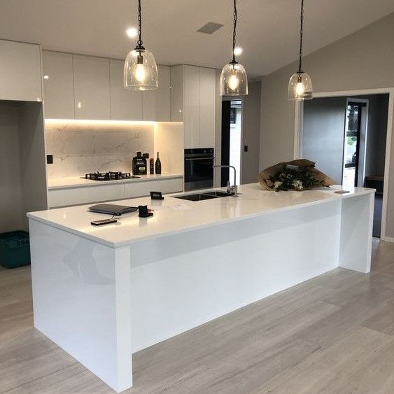 Mdf Armadio da cucina in lacca con PVC Membrana