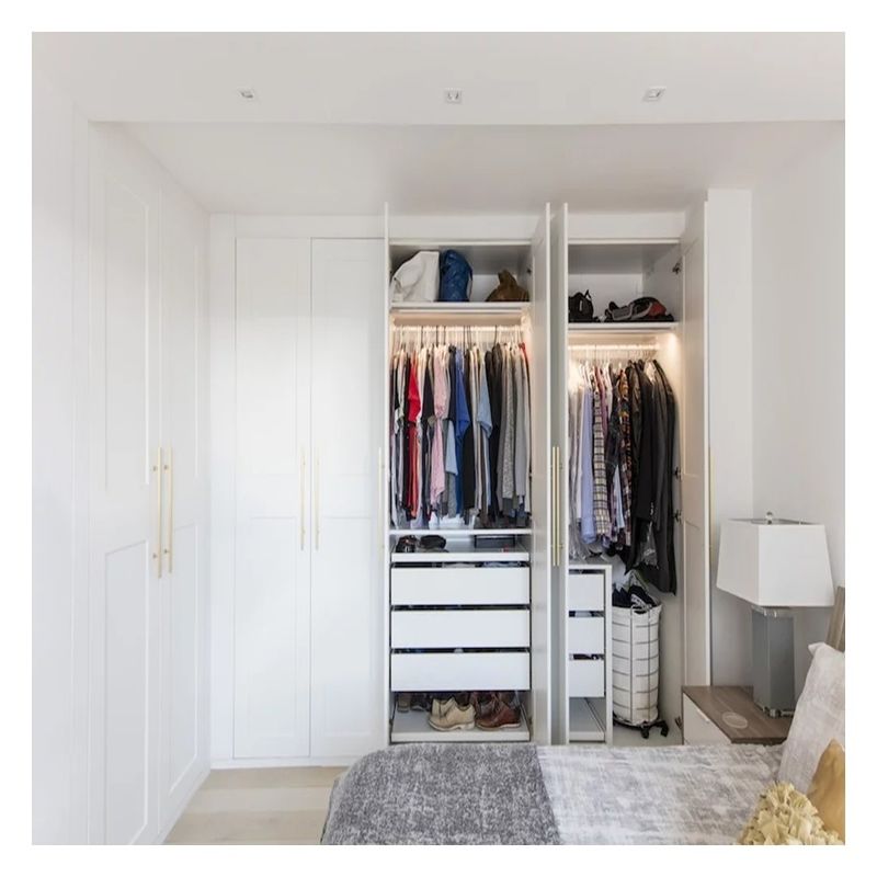 Imballaggio postale N Armadio in stile minimalista moderno per mobili da letto in appartamento