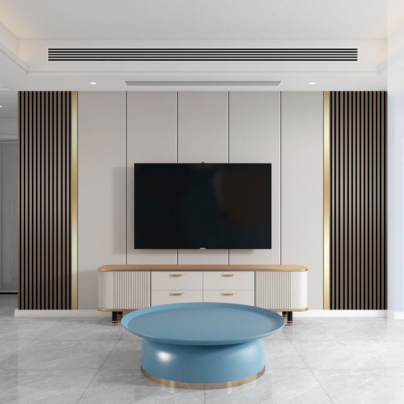 Personalizza le dimensioni del supporto televisivo Moderno Design Parete Unità per mobili per la casa di lusso in appartamento