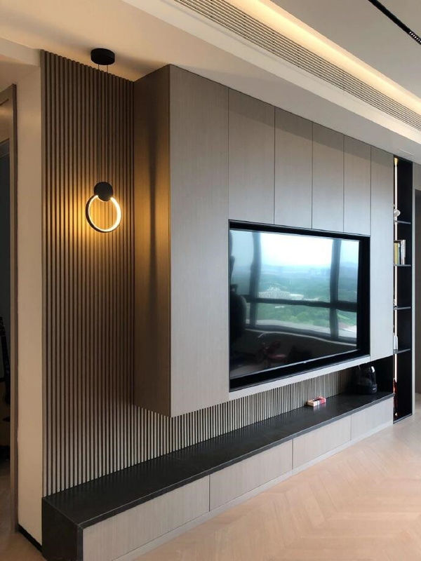 2022 Home Interni Armadio TV in legno Stand con funzione di archiviazione e dimensioni personalizzate