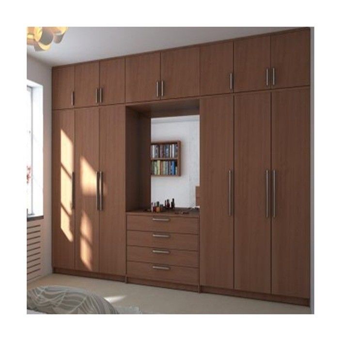 Arredamento in legno compensato per camera da letto in colore massello matt laccato per mobili per appartamenti