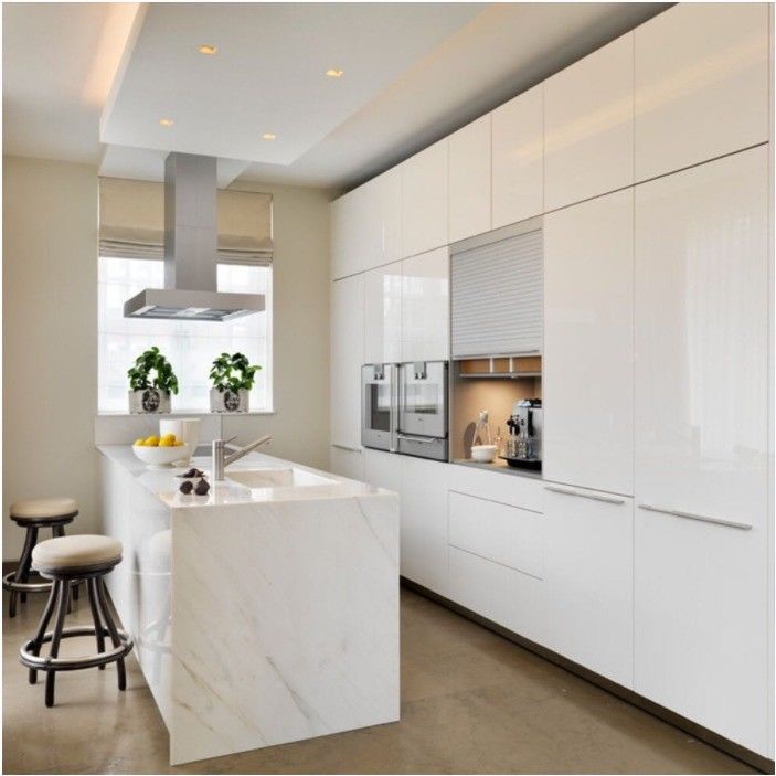 Arredamento da cucina in cartone di melamina di design moderno con combinazione di colori di rivestimento personalizzato