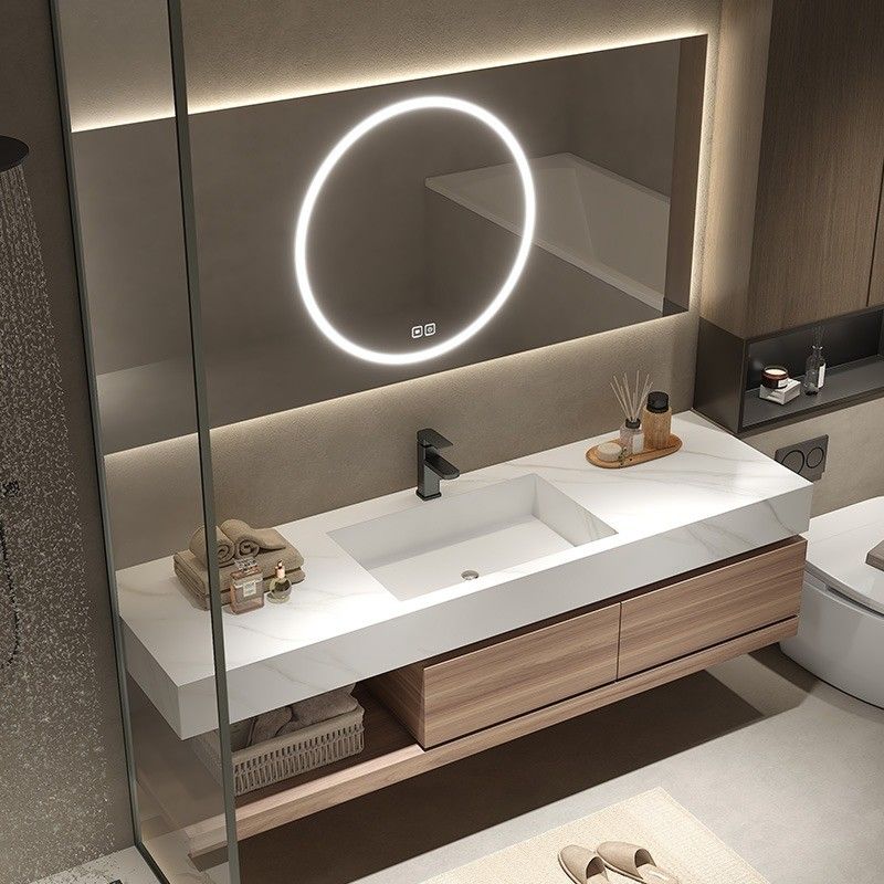 Arredamento alberghiero Euro Style Bagno Vanity con design moderno e larghezza di 38-46