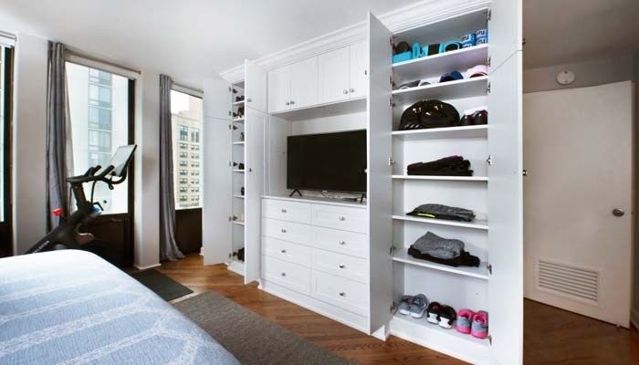 Arredamento in legno europeo per mobili da letto in appartamento alberghiero
