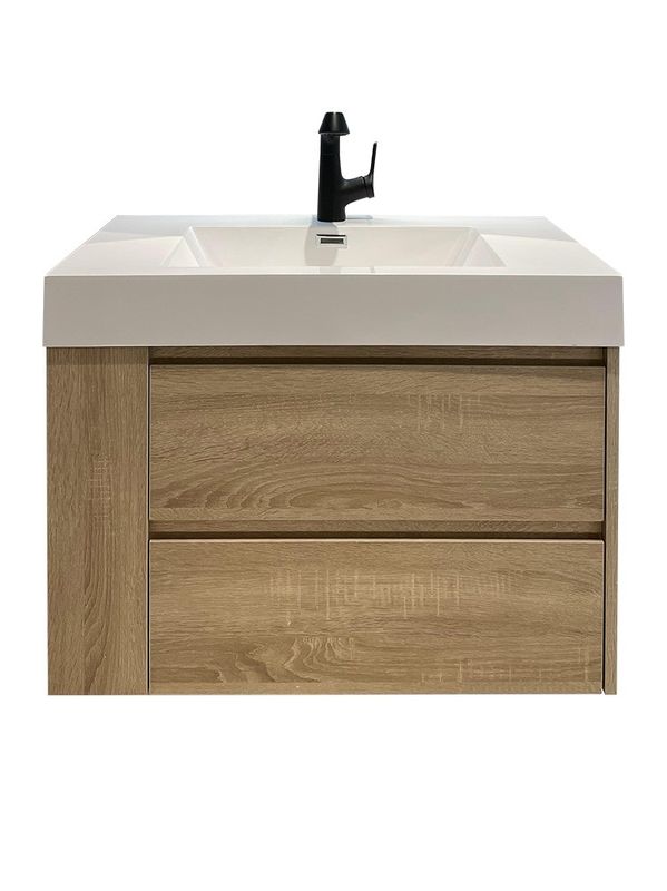 Arredamento per bagni per hotel taglia su misura impermeabile Vanity Pavimento montato e risparmio di spazio