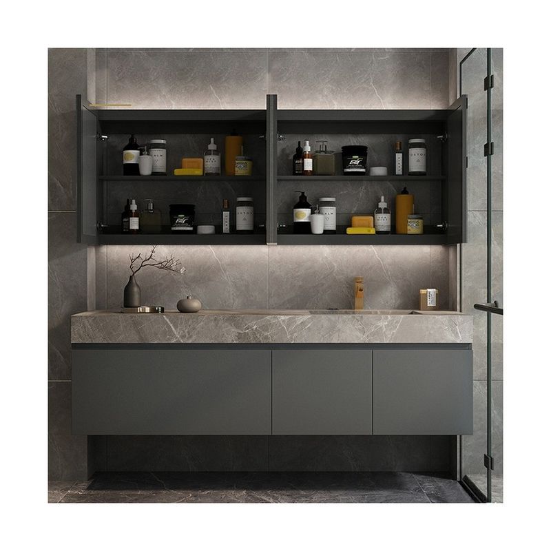 Larghezza 38-46 in colore personalizzato stile moderno bagno di lusso Vanity Cabinet con lavandino