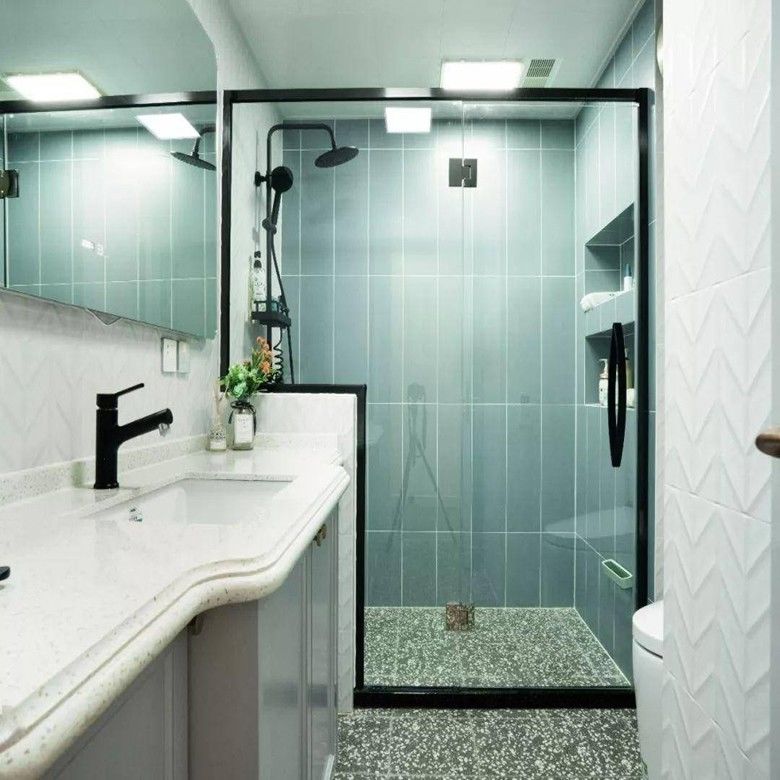 Bagno contemporaneo montato a parete Vanity Set Con Smart Mirror Armadio Larghezza 38-46