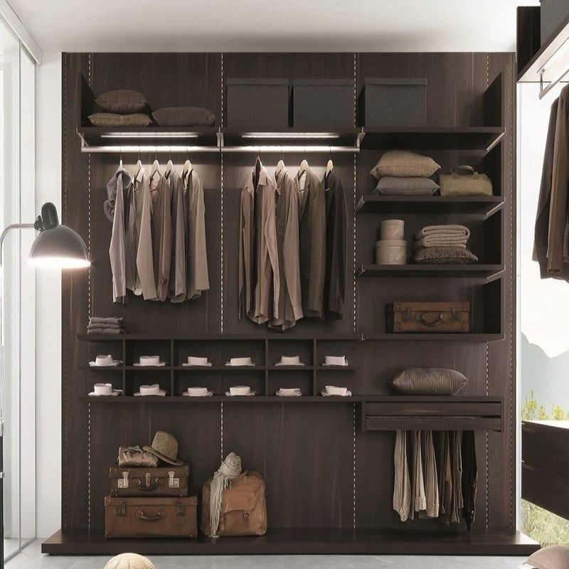 Imballaggio postale N Armadio da letto di fascia alta Armadi con materiale moderno MR HDF Board