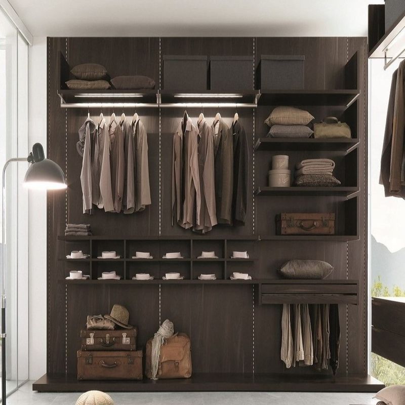Materiale moderno MR HDF usato per creare armadietti in legno di alta gamma