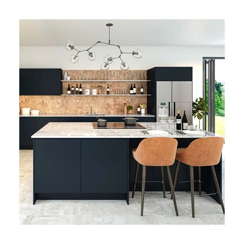 YALIG Rack di spezie in legno indipendente per armadietto di cucina europeo leggero a pianta aperta