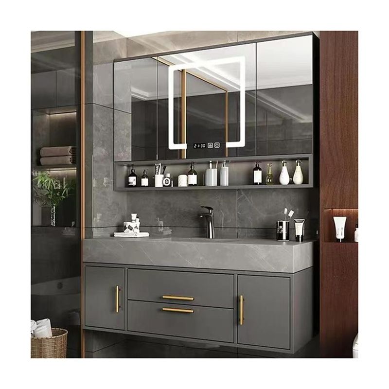 Smart Mirror Touch Screen LED illuminato Salone Armadio a parete con specchio in bagno