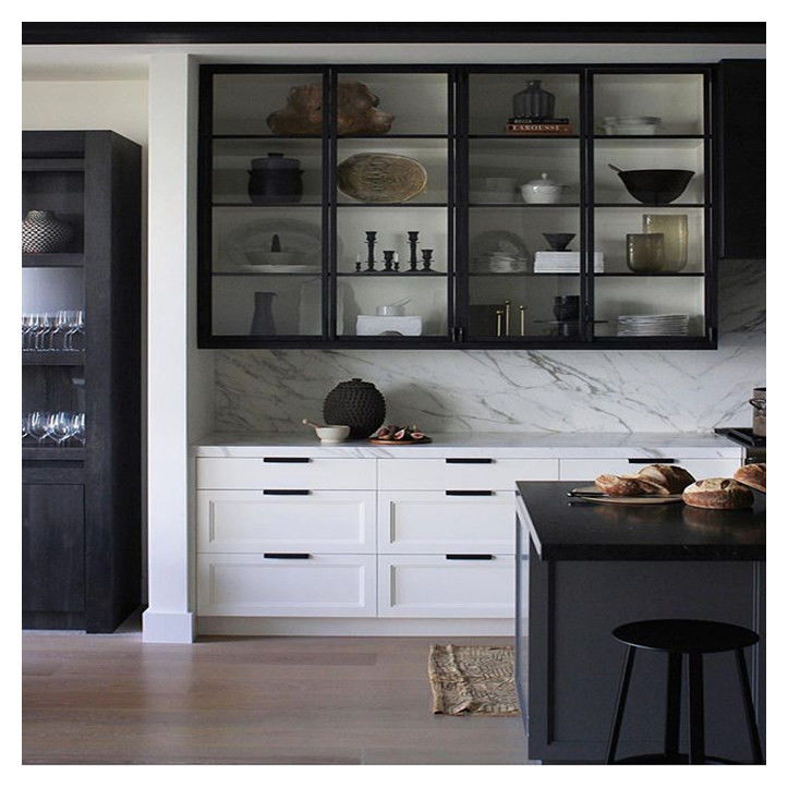 Appartamento Shaker Stile Standard Modulare In Legno Massello Armadio Cucina Porte E Fronti Scatole