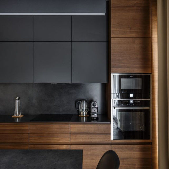 Armadio per mobili modulari a colori di rivestimento personalizzato per villa/appartamento cucina moderna