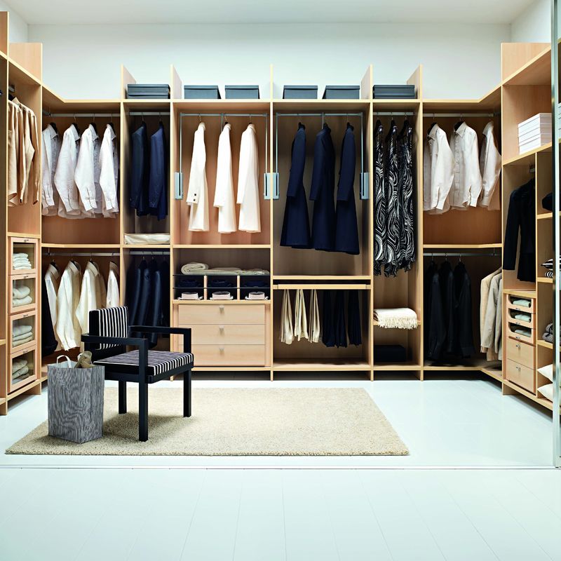 Set personalizzato in stile legno 2024 Sistema di armadio modulare moderno per appartamento