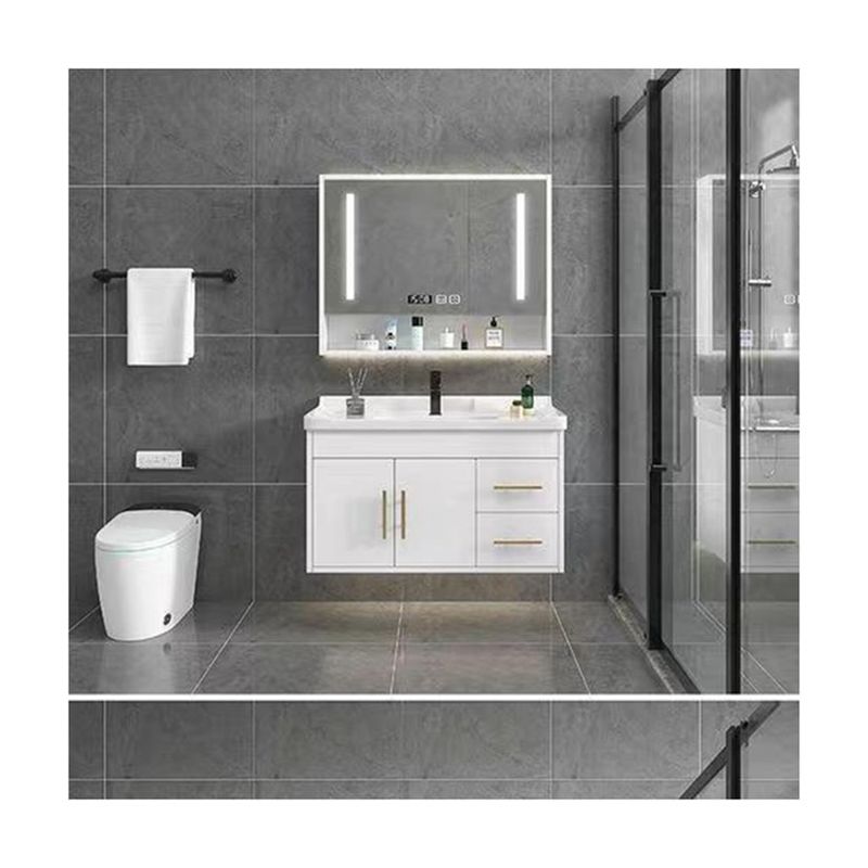 Colorato su misura in stile mediterraneo Modulare Arredamento da bagno in ardesia
