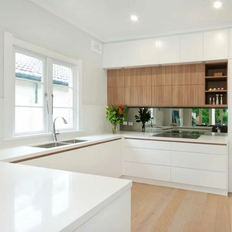 YALIG Moderna cucina esterna in legno