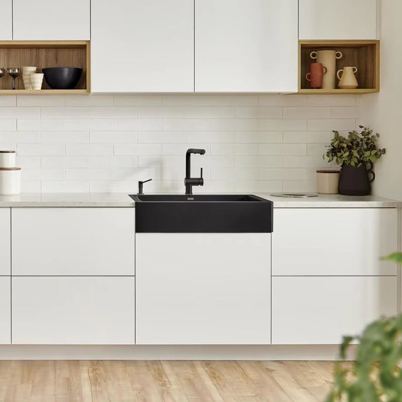 2024 Armadi da cucina a forma di U con isola La combinazione perfetta di stile e funzione