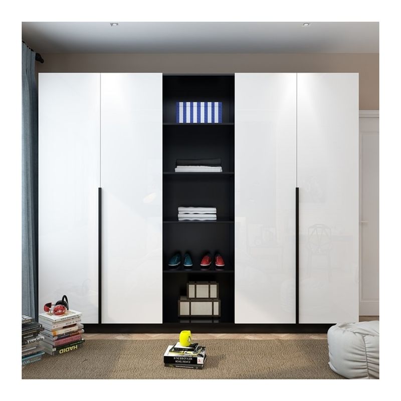 2D / 3D PANEL Stile legno Armadio lucido camera da letto Porta scorrevole Armadio in Australia Standard