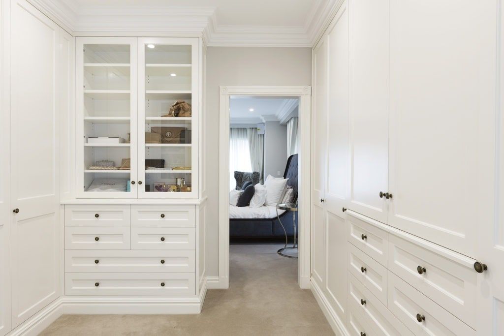 Home Arredamento Legno Lacca Porta Scorrevole Armadio per dimensioni personalizzate in bianco moderno