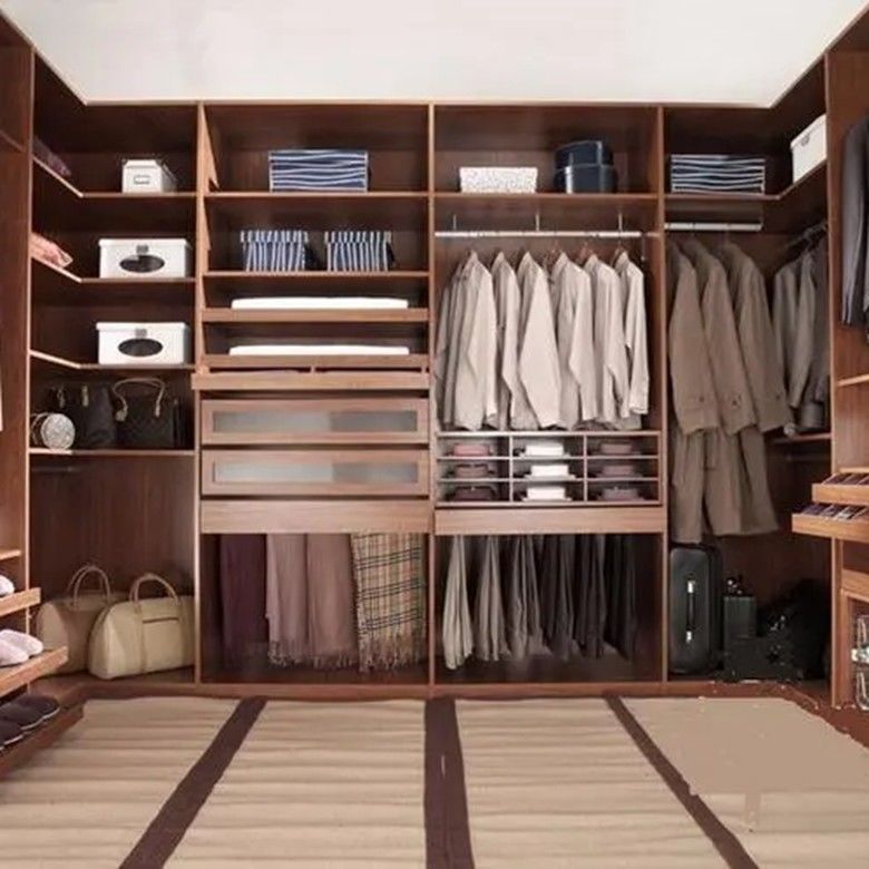 Arredamento per camere da letto in modulo in legno