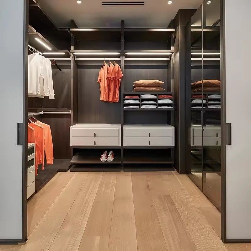 Arredamento per camere da letto in modulo in legno