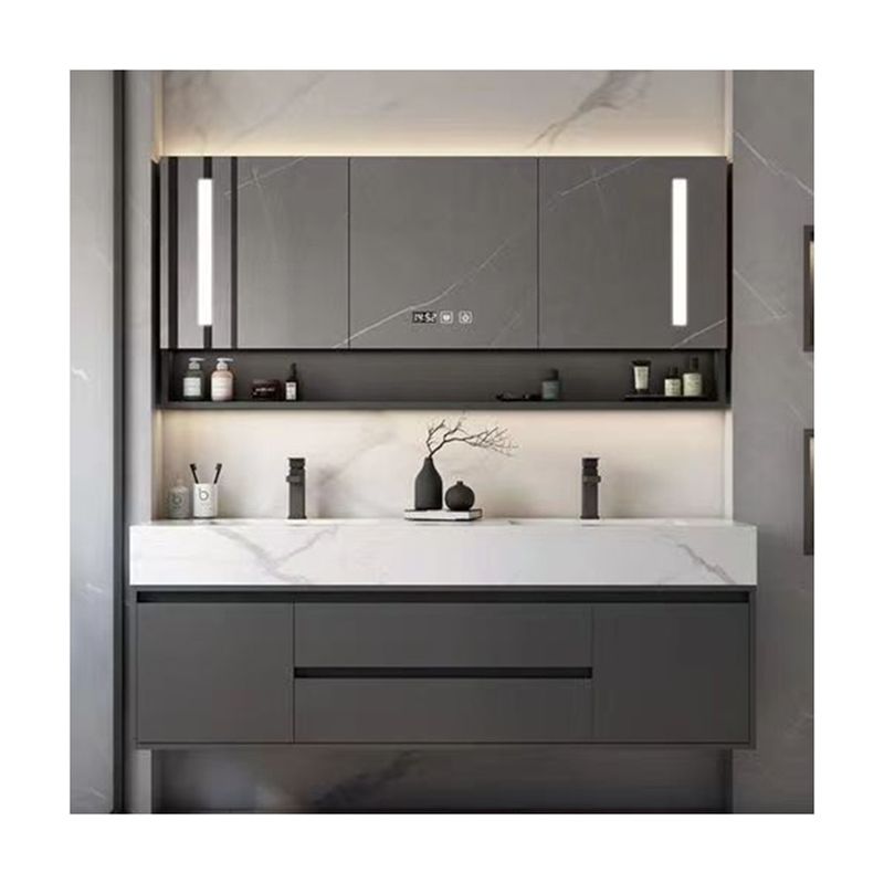 Hotel Decorazione personalizzata Home Smart Bagno Armadi specchi con luce a led Larghezza 38-46