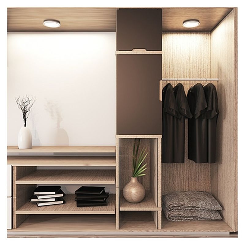 Abbigliamento in legno in stile moderno Armadio Disegno di lusso personalizzato per la casa Villa Hotel Appartamento