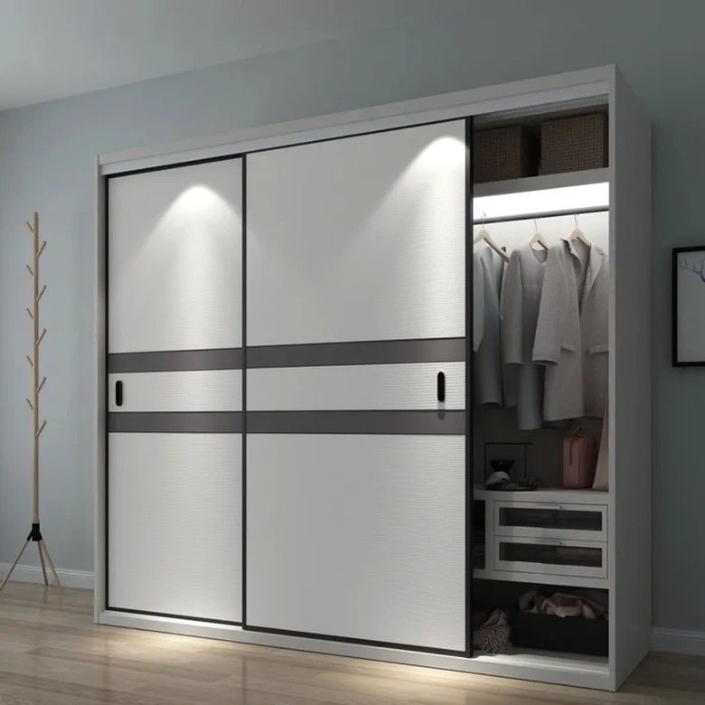 Armadi in MDF con porta scorrevole
