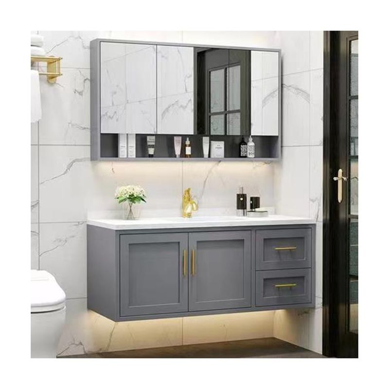 Idee di design di piccoli bagni con tipo di installazione a parete e vasca inclusi