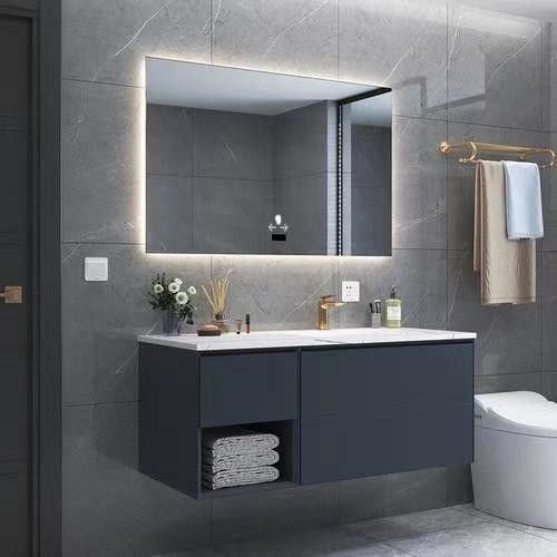 Bagno a specchio combinato personalizzato con armadietto a muro singolo Larghezza 38-46