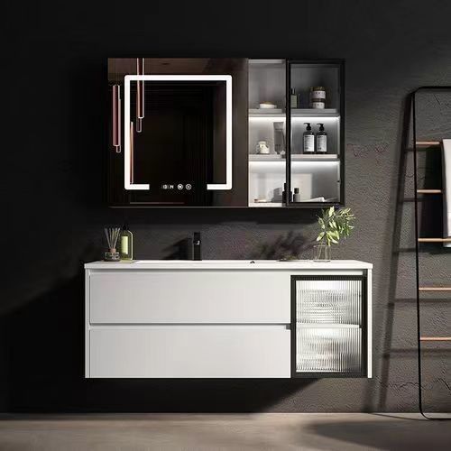 Bagno a specchio combinato personalizzato con armadietto a muro singolo Larghezza 38-46