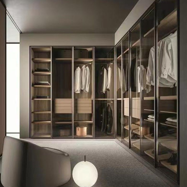 YALIG 2D / 3D Custom Made Italian Style Moderno Design Armadio Camera Da Letto Per Appartamento
