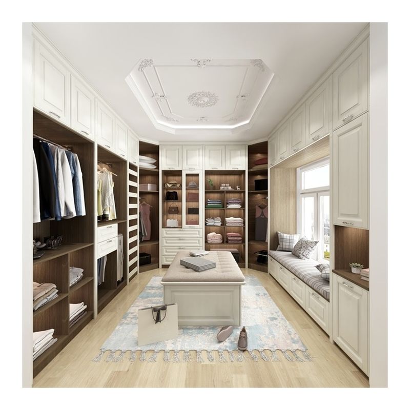 Armadio da letto contemporaneo con disegno in legno personalizzato e cartone MR HDF