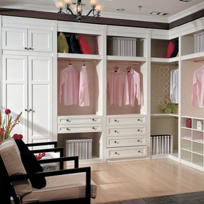 YALIG Custom Walk in Closet Cabinet Design per Casa Villa Hotel Appartamento Lavatorio
