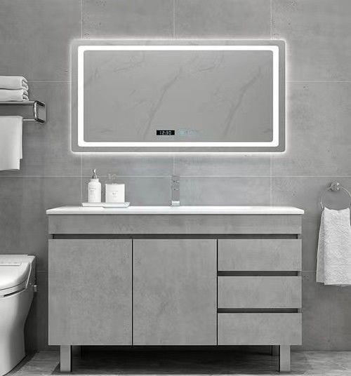 Moderno design senza maniglia YALIG Gold Makeup Organizer per vanità e lavandini del bagno