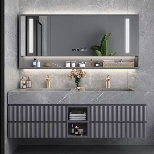 YALIG E1 Bagno a muro standard europeo con specchio Moderno e funzionale