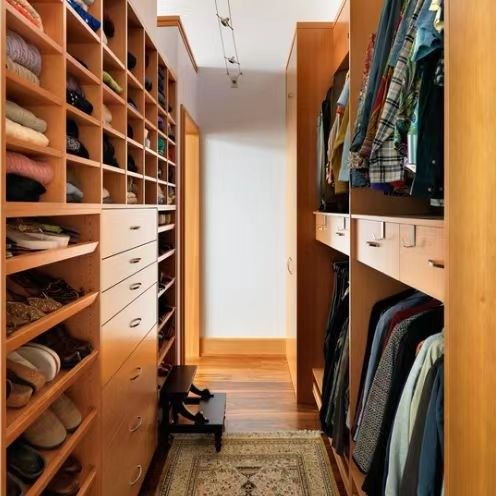 Stile di design contemporaneo Custom Walk In Wardrobe Armadio per mobili da letto moderni