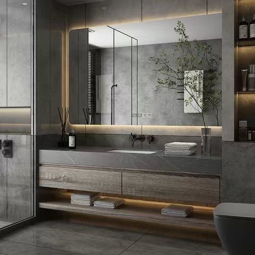 Aggiungi un tocco di eleganza al tuo bagno con YALIG Australia's Wall-Mounted Vanity