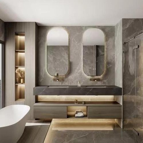 Aggiungi un tocco di eleganza al tuo bagno con YALIG Australia's Wall-Mounted Vanity