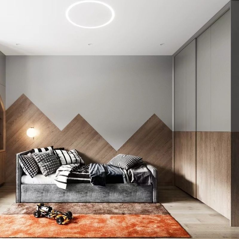 Arredamento per camera da letto personalizzato Armadio in legno con due e tre porte di YALIG