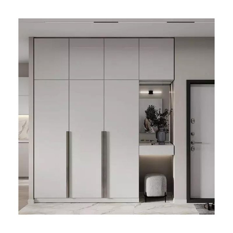 YALIG 2024 stile europeo Matte Lacca Walk-in Armadio e 2D / 3D per mobili per la casa