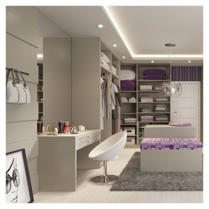 YALIG 2024 stile europeo Matte Lacca Walk-in Armadio e 2D / 3D per mobili per la casa