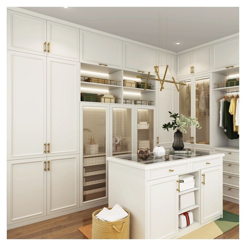 YALIG 2024 stile europeo Matte Lacca Walk-in Armadio e 2D / 3D per mobili per la casa