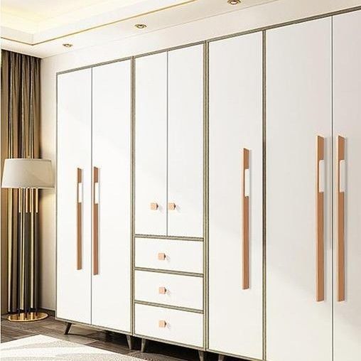 YALIG 2024 stile europeo Matte Lacca Walk-in Armadio e 2D / 3D per mobili per la casa